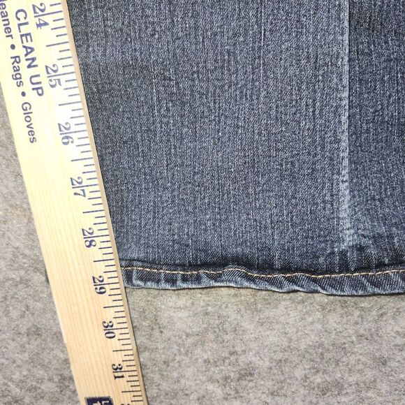Express Bootcut Jeans Women Size 6 Ella Stretch Dark Wash 32x29 Casual - Picture 5 of 14